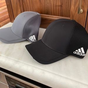 Lot of 2 NWOT Mens Adidas  Baseball Caps L/XL Flex-fit.